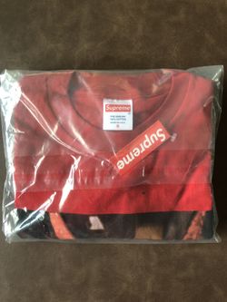 Supreme Split Tee Red Small