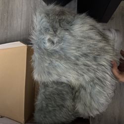 Bear paw fur boots