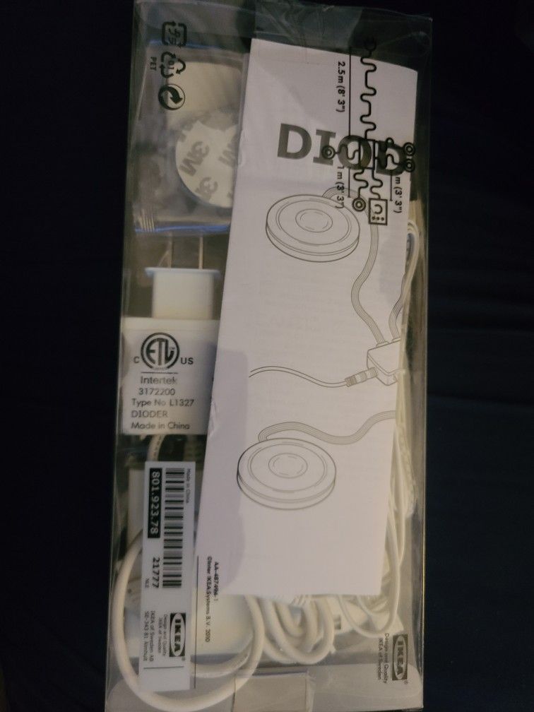 Dioder LED 4 Piece Light Round Set