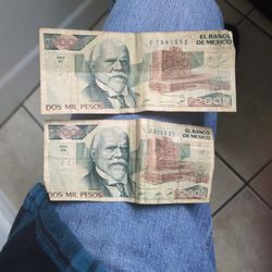 Old Mexican Money