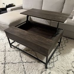 Coffee Table with Lift-Top Storage (MUST GO TODAY)