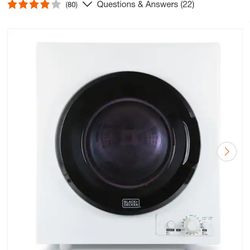 Black and Decker electric dryer