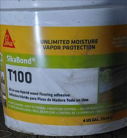 FIVE buckets Silka T100 all in one hybrid Wood Adhesive 4 gallon NEW
