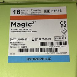 hydrophilic catheter (female)