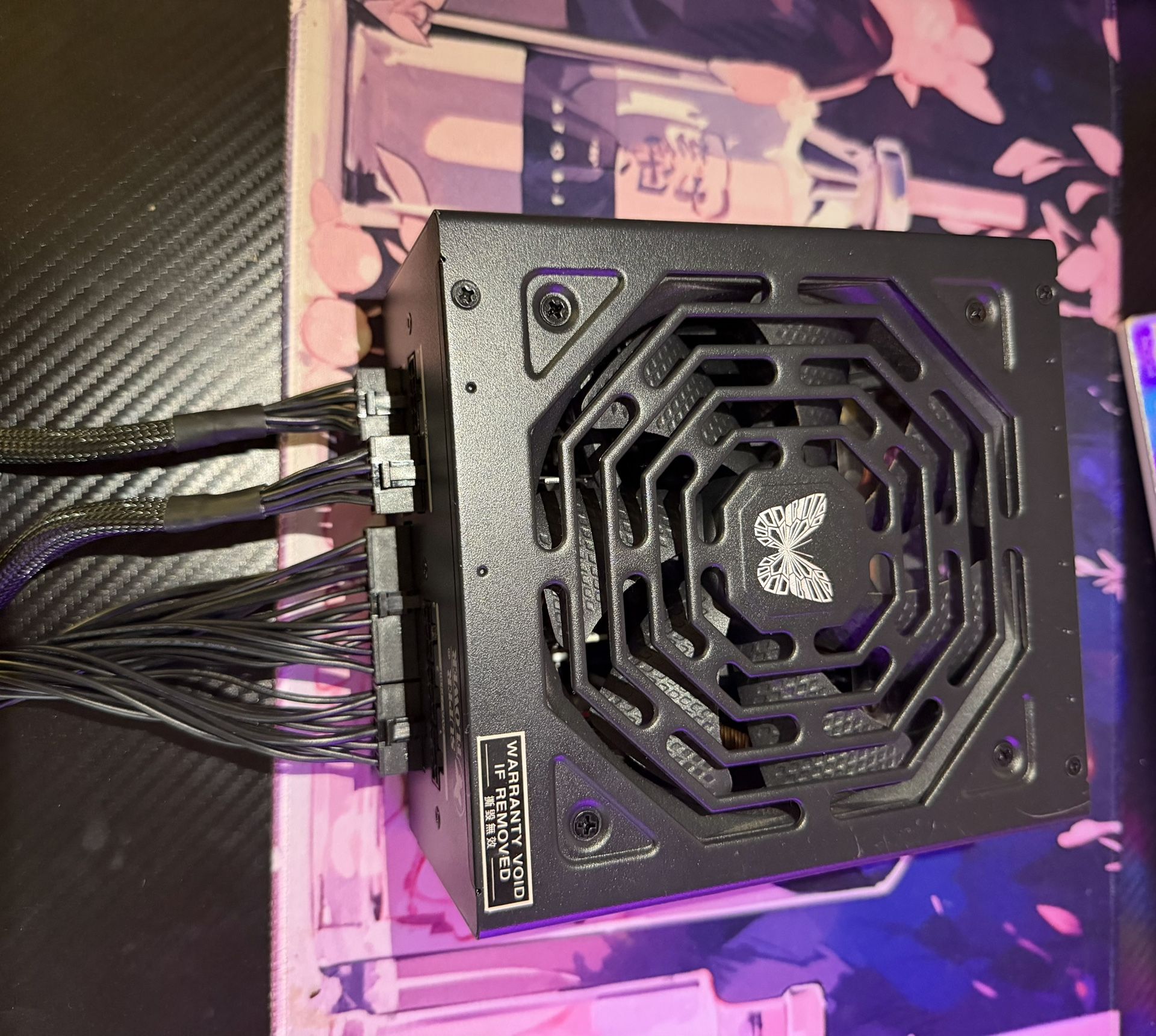 750W Modular 80+ Gold PSU, missing some cables