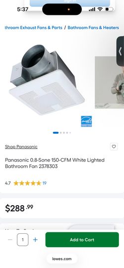 Bathroom extractor