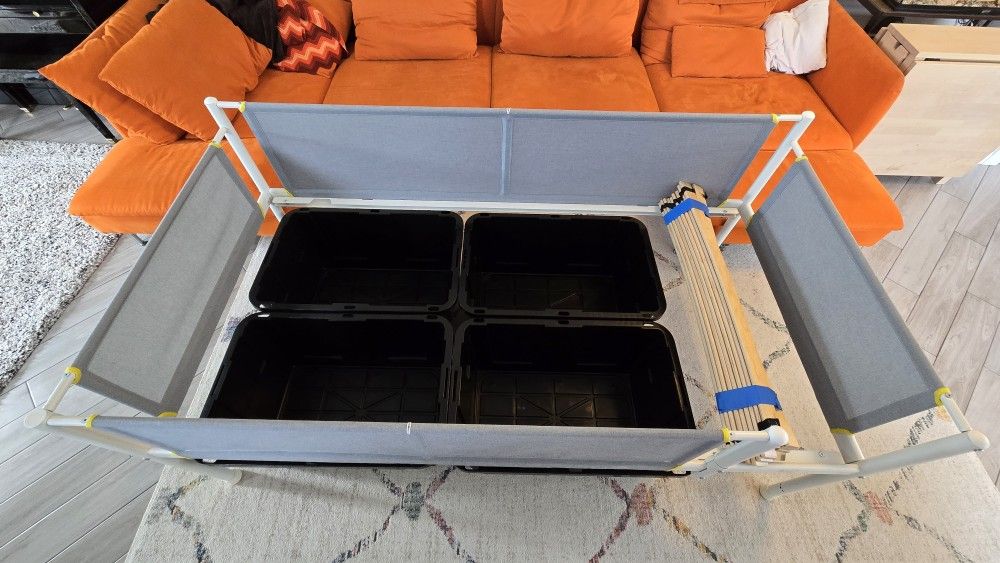 High Twin Sized Crib