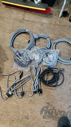 Lot of electrical wire and wire kits line chords