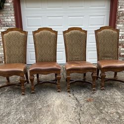 Beautiful, Sturdy, Solid Wood Dining Chairs