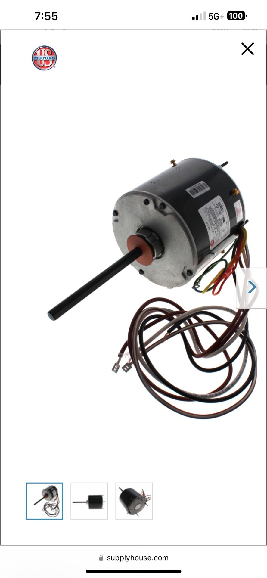 AC Fan Motor 