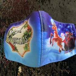 Kid Christmas Face Mask