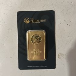 Perth mint 1OZ 24k gold bar
