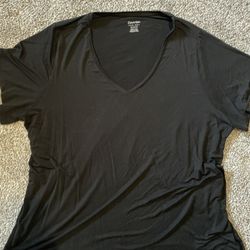 Calvin klein 2x Black Vneck Top