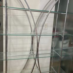 Beautiful Glass Shelves Stand  