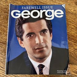 2001 GEORGE Magazine Farewell Final Issue Vol. VI John Kennedy Jr. JFK Preowned 