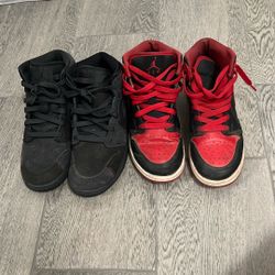 2 Pairs Jordan Ones 