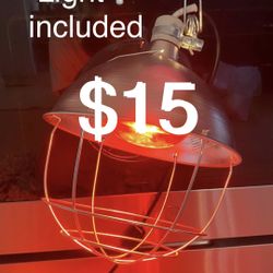 $15 Infrared Lamp with lightbulb, perfect for chicks /reptiles lamp , 250 watts lightbulb