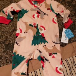 Baby Santa Pajamas