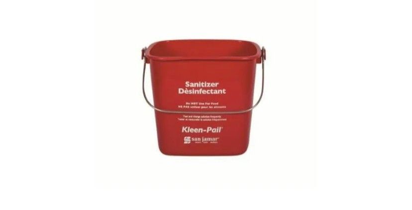 Going Out Of Business Sale 

BRAND NEW 
(3 For $1)
San Jamar Kleen-Pail 6-QT, Red KP196RD