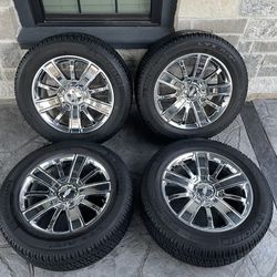 20’ High Country Silverado Tahoe Yukon Denali Wheels Tires 6 Lug