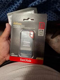 2 tb SanDisk hard drive