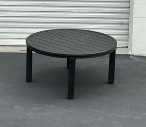 Outdoor 48 in. Round Chat Table - New In Box