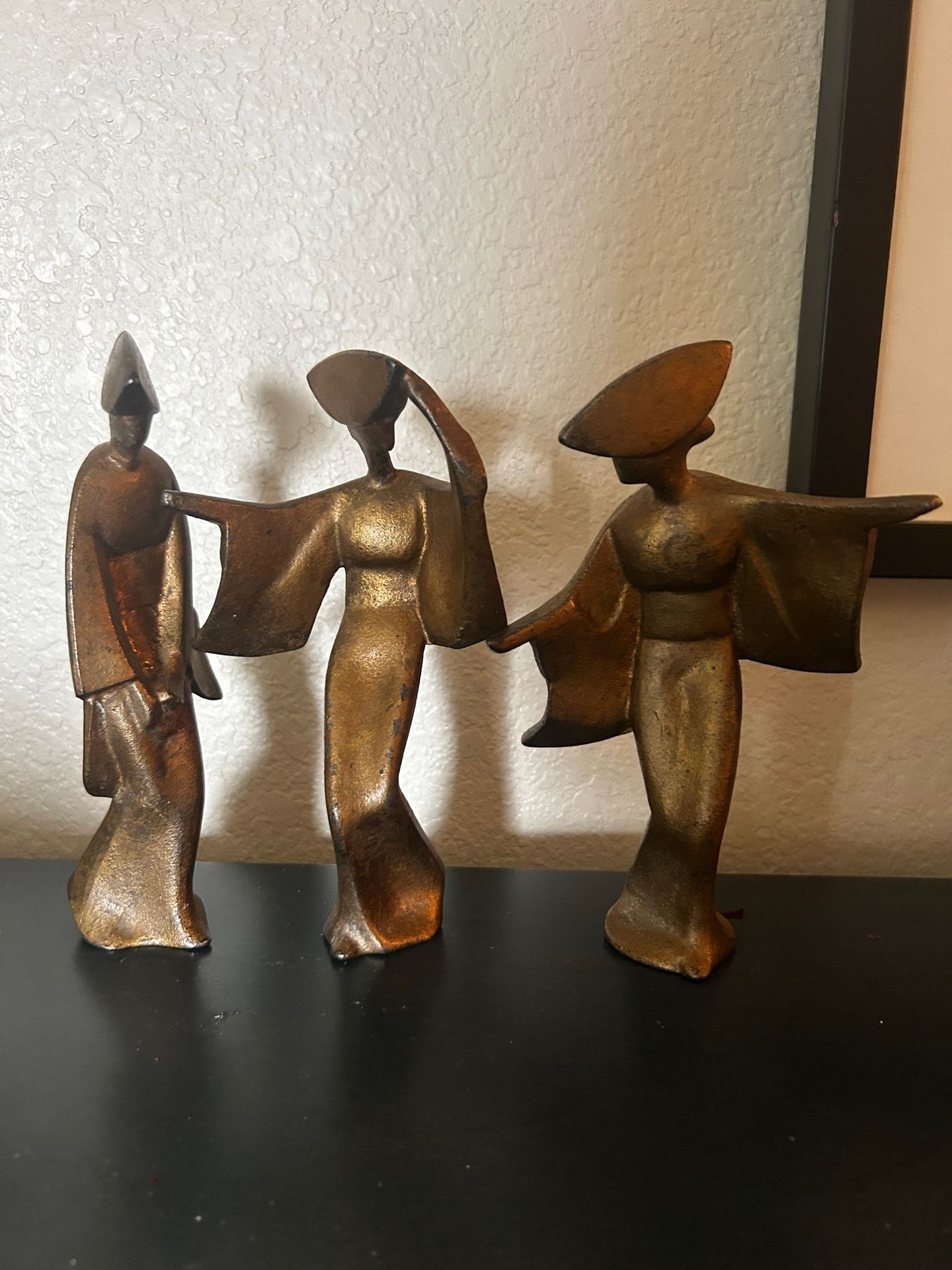 Mid Century Modern Geisha Figurines