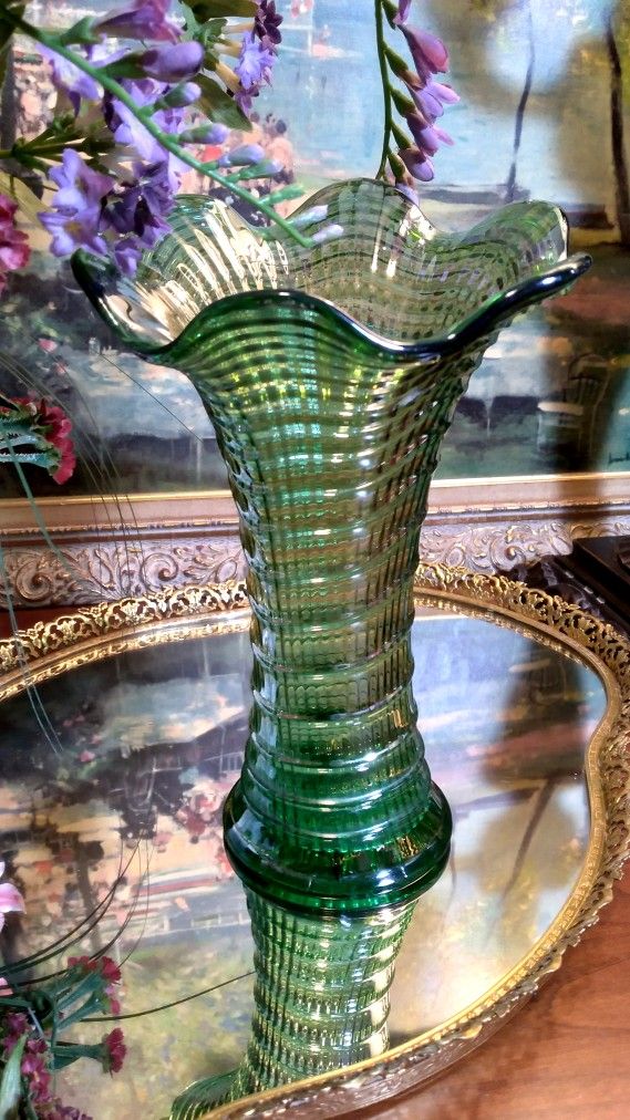 Antique Glass Vase
