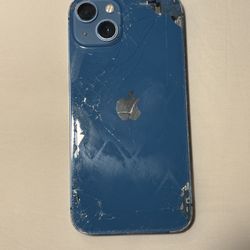 Cracked Back iPhone 13