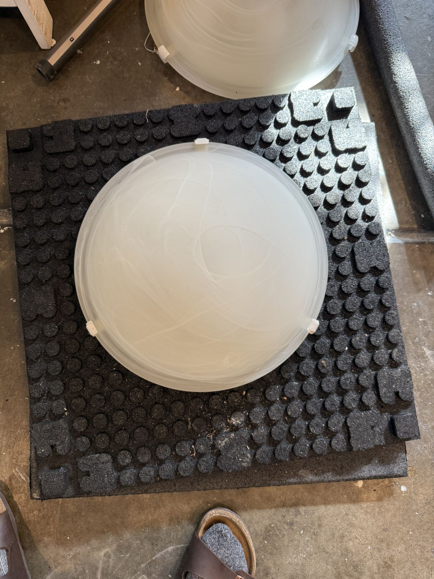 Glass Ceiling Fixture (2 Pair)