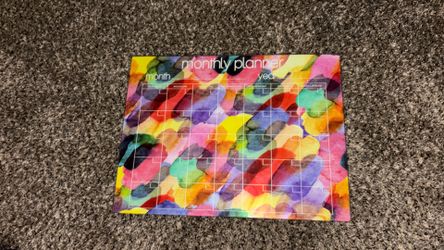 White Erase Glass Calendar