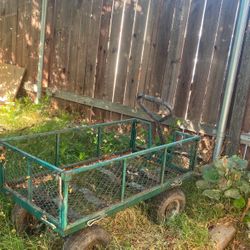 4 wheel cart rare