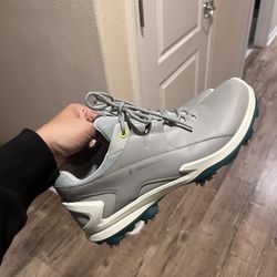 ECCO Leather Waterproof Golf Shoes