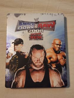 WWE Smackdown VS Raw 2008 Collector's Edition Steelbook