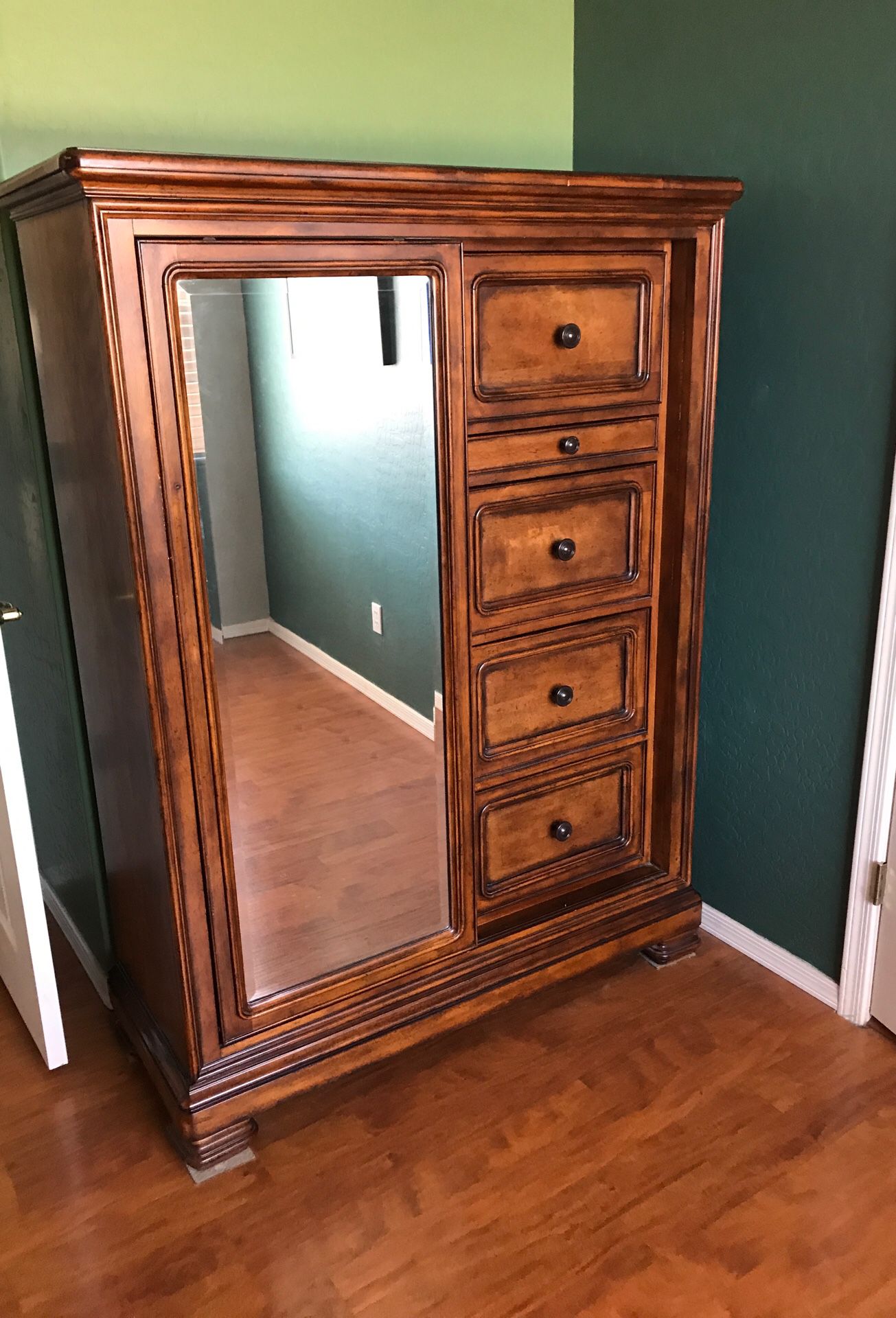 Armoire and night stand