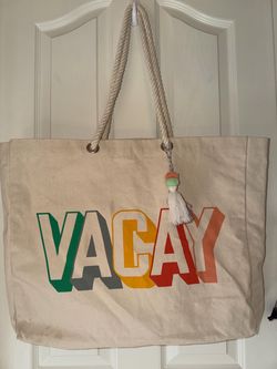 Large Canvas Bag