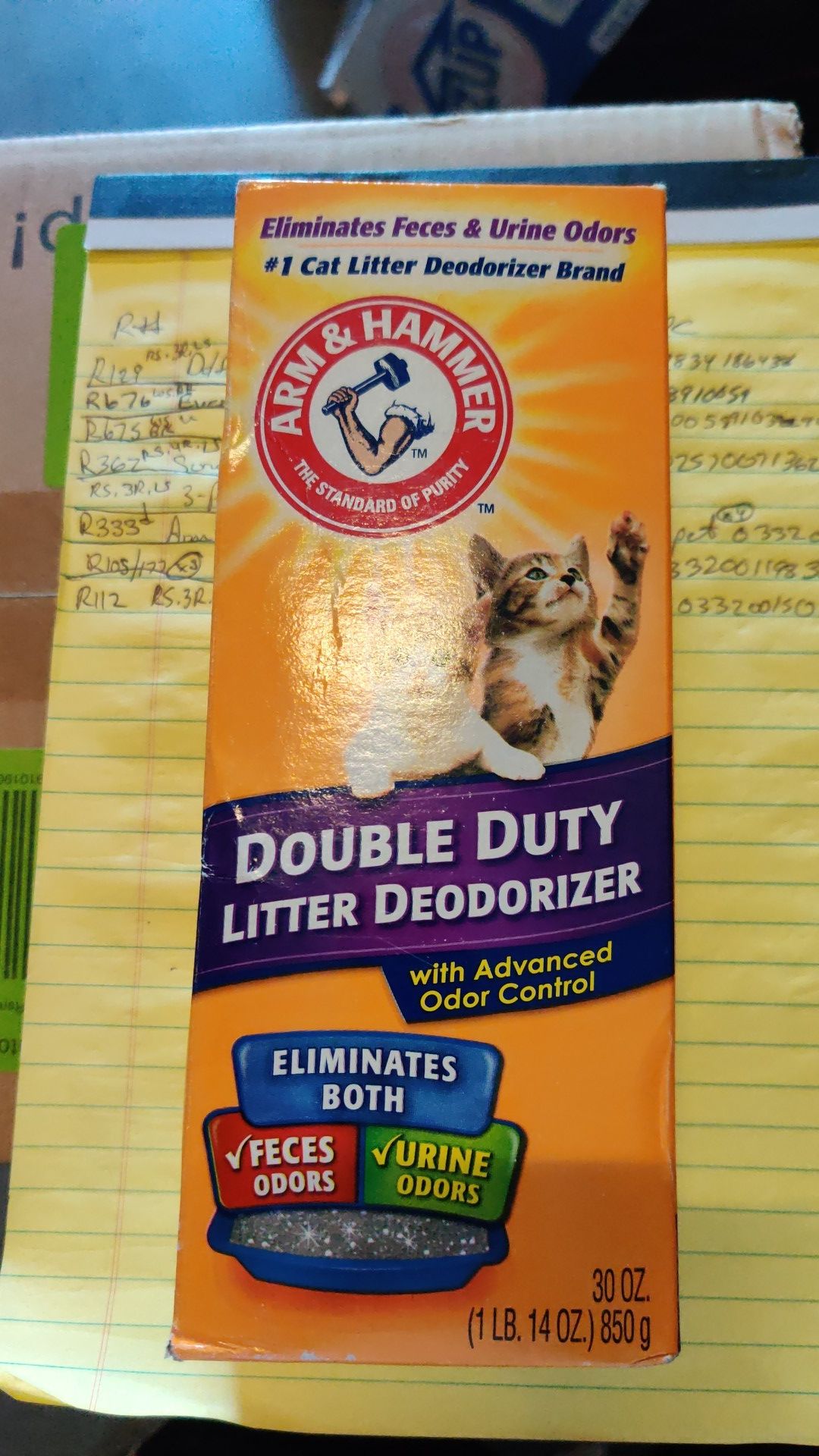Arm & Hammer Double Duty Litter Deoderizer