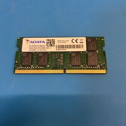 ADATA  16GB DDR4 2666MHz PC4-2666V 2Rx8 SODIMM Laptop Memory RAM AO1P26KCST2