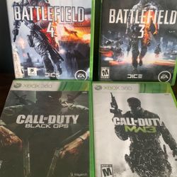 XBOX 360 Games All 4