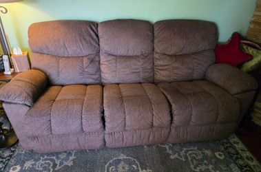LazyBoy Recliner Couch Brown
