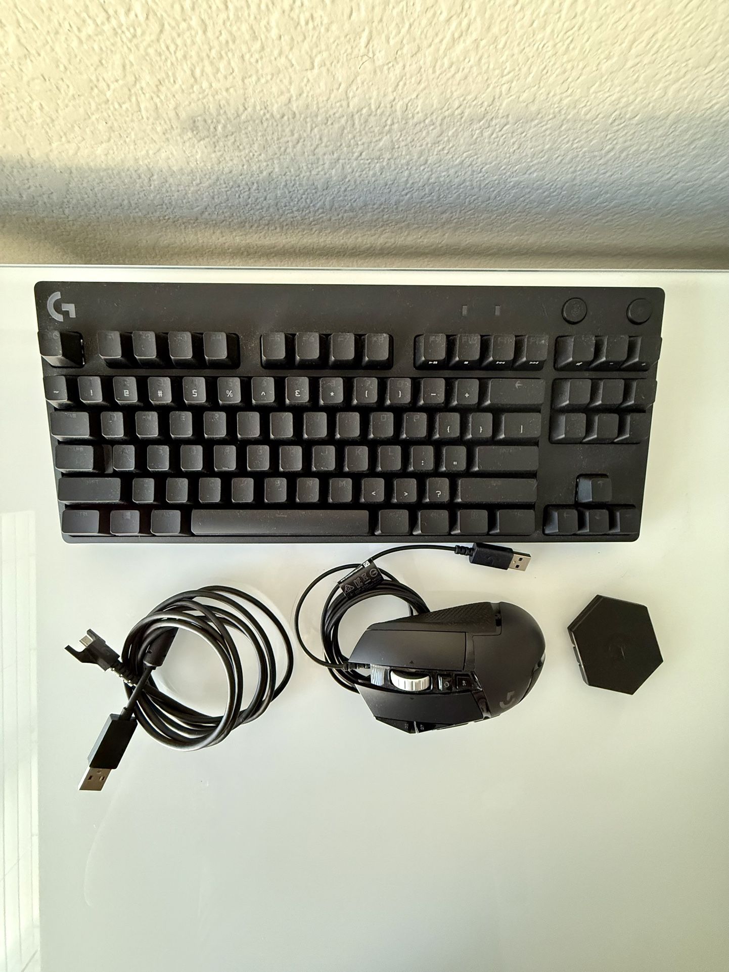 Logitech Pro Tenkeyless Keyboard + G502 Hero Mouse Bundle – $79