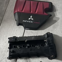 Evo X Engine Cover And Valve Cover