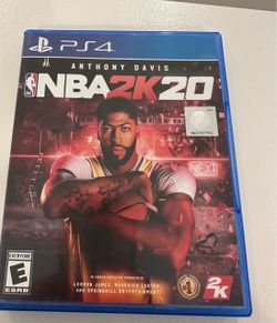 PS4 NBA 2K20 game