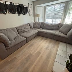 Grey Sectional Couch 