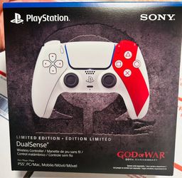 PS5 DualSense God of War 20th Anniversary Limited Edition Controller