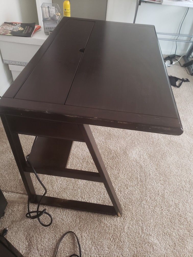 Wooden Modern Computer Desk for Sale in Portsmouth, VA OfferUp
