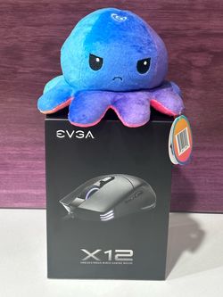 EVGA X12 Gaming Mouse – Brand New Factory Sealed – 8000Hz / 16K DPI