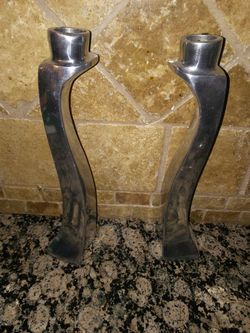 Set of candle holders