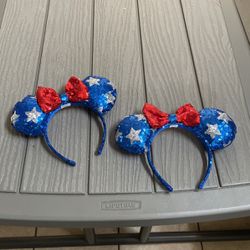 Mickey Mouse ears 