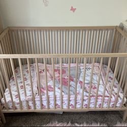 Crib and Mattress